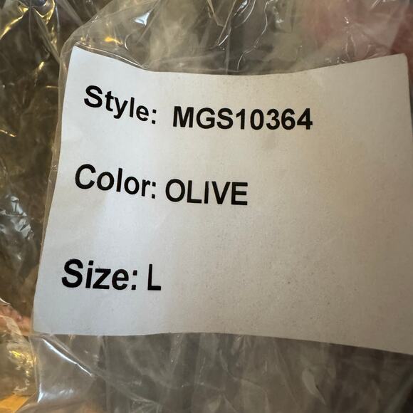 Alesbury Olive Green Long Sleeve Henley Sweater NWT Men’s Size Large - Picture 9 of 9